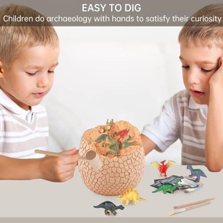 Jumbo Dino Egg Modelo GD806 Nuevo,Surakey Juego de excavación de dinosaurios de dinosaurio grande, huevos XXL, 14 figuras de dinosaurio, juguete para 6-10 años, niños, niñas, niños, regalo de cump...