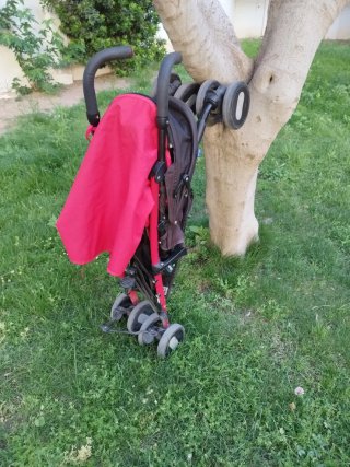 Silla de paseo Chicco roja y negra