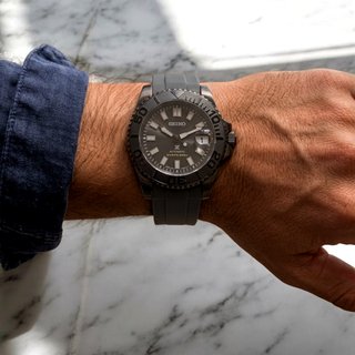 Seiko Mod Phantom Tactical 40mm Negro