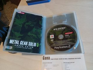 Metal Gear Solid 3 PS2 Completo PAL