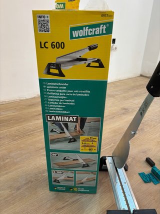 Guillotina Suelo Laminado Wolfcraft LC 600