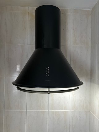 Horno y campana rústico