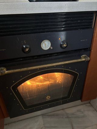Horno y campana rústico
