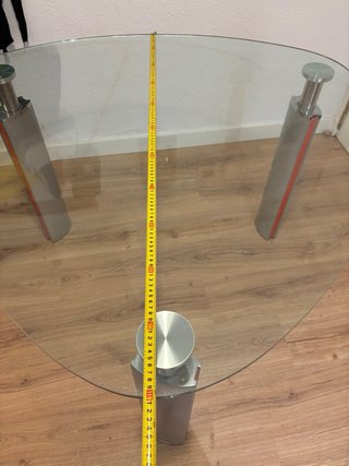Mesa de cristal templado moderna