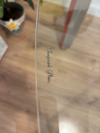 Mesa de cristal templado moderna