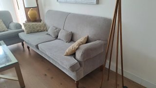 Oferta  Sofá de 3 + 2 plazas en tela Lavable t