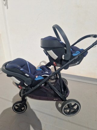 Set maxi-cosi y carrito Gemelar Cybex