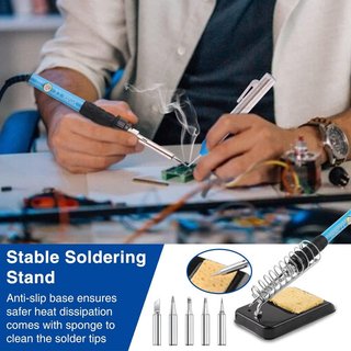 TACKLIFE SOL20EN1 Kit Soldador 20 en 1 Temperatura ustable 200-450℃ , ENVIO 24- NUEVO