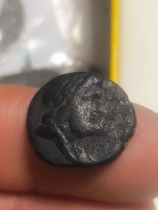 Moneda Griega Tracia Lysimacheia Antigua