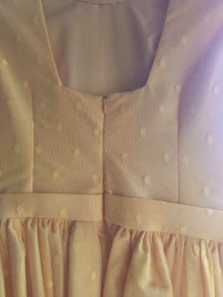 Vestido niña adolescente amarillo