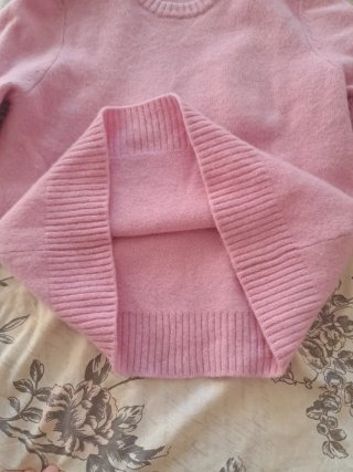 Jersey ZARA rosa lana