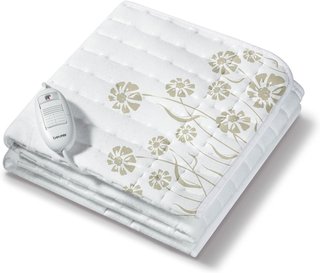 Beurer TS 17 cubrecolchón térmico,NUEVO, CAJA ABIERTA, material suave no tejido, antideslizante gracias a la fijación con elástico, 3 niveles de temperatura, 150 x 80 cm, sistema de seguridad, int...