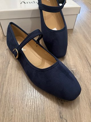 Bailarinas azul marino Andarina