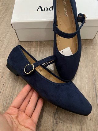 Bailarinas azul marino Andarina