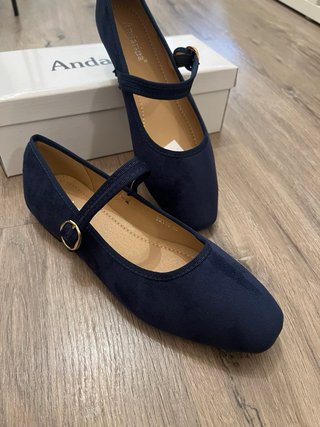 Bailarinas azul marino Andarina