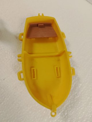 Playmobil figura y barca