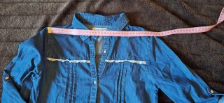 Vestido vaquero Talla 16. 162 cm
