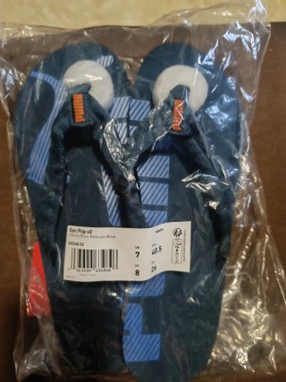 Chanclas Puma Epic Flip v2 Talla 40.5 Azul. NUEVAS