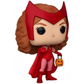 Funko Pop! Marvel: WandaVision - Scarlet Witch - Halloween Wanda Maximoff - Figura de Vinilo Coleccionable - Idea de Regalo- Mercancia Oficial - Juguetes para Niños y Adultos - TV Fans