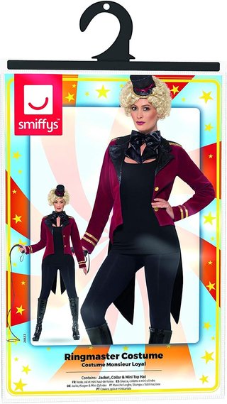 Smiffys Disfraz domadora circo B07QL8SD Nuevo (talla S)