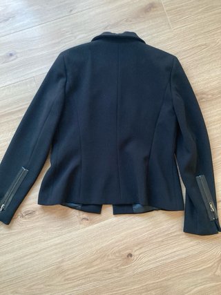 Chaqueta Carmela Rosso Negra Cremallera