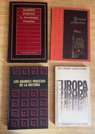 Lote 8 libros historia / 2 euros el lote completo