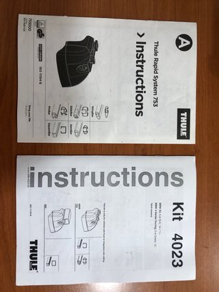 Thule Rapid System 753 + Kit 4023