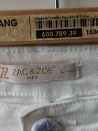 Pantalones Zac & Zoe con bordado de flores