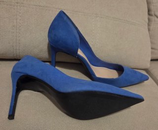 Zapatos de tacón Mango azules