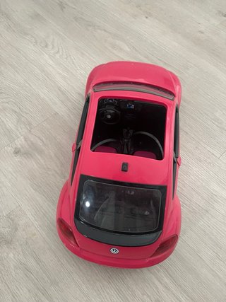 Coche Barbie Escarabajo Rosa