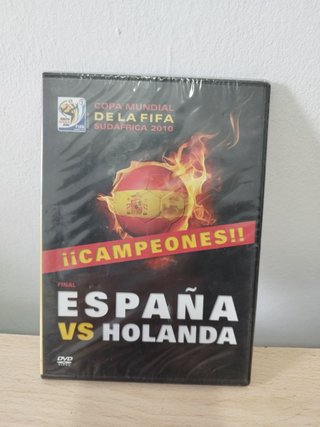 DVD Copa Mundial FIFA Sudáfrica 2010 España vs Hol