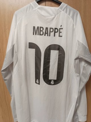 Camiseta Larga Real Madrid Mbappe Adidas