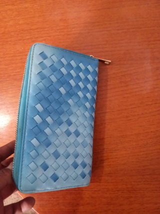 Cartera Billetera Monedero Rosa y Rojo
