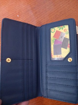 Cartera Billetera Monedero Rosa y Rojo