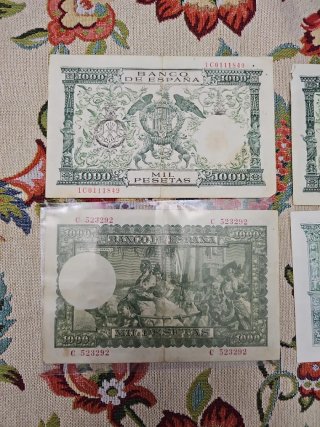 Billetes de España 1000 Pesetas