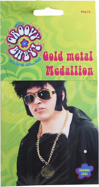 Smiffys Medallon de metal B0DD6FQN Nuevo accesorio disfraz