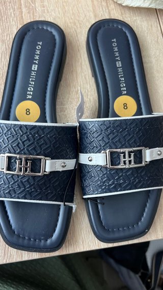 Sandalias Tommy Hilfiger Talla 38 Azul Blanco
