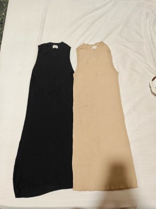 Lote 2 Vestidos Canalé Mango Talla M