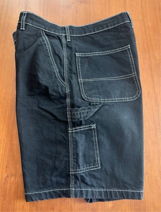 Jeans corti cargo Pull&Bear neri