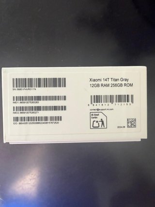 Xiaomi 14T 12GB 256GB Gris Nuevo