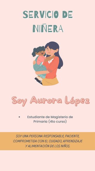 Cuidadora de niños