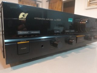 Amplificador Sansui AU-X501 Negro