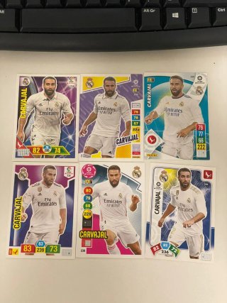 Lote de Cromos Dani Carvajal Adrenalyn