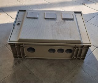 Caja de contador eléctrica