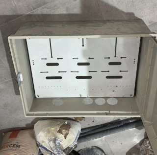 Caja de contador eléctrica