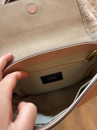 Bolso Furla Piel Rosa/Beige