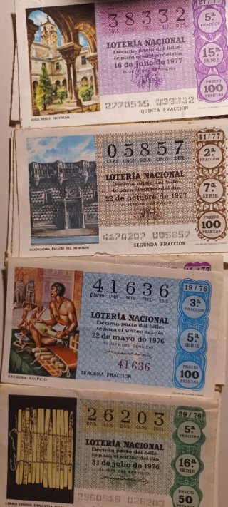 41 Décimos Lotería Nacional