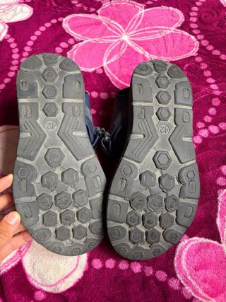 Sandalias Verano Azul y Gris
