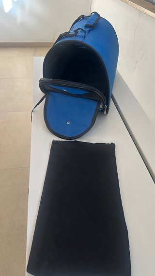 Mochila Transporte Mascotas Azul