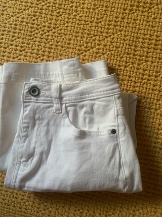 Falda vaquera Renatta&Go blanca
